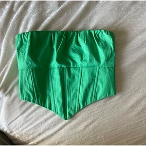 Princesspolly green corset